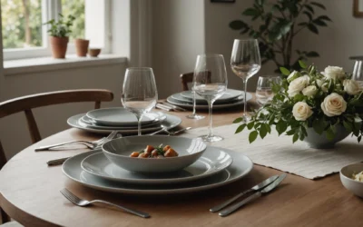 Harmonie et simplicité : la table parfaite pour votre salle à manger