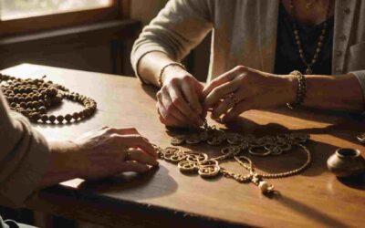 L'énergie des nœuds dans un collier et leur symbolique spirituelle